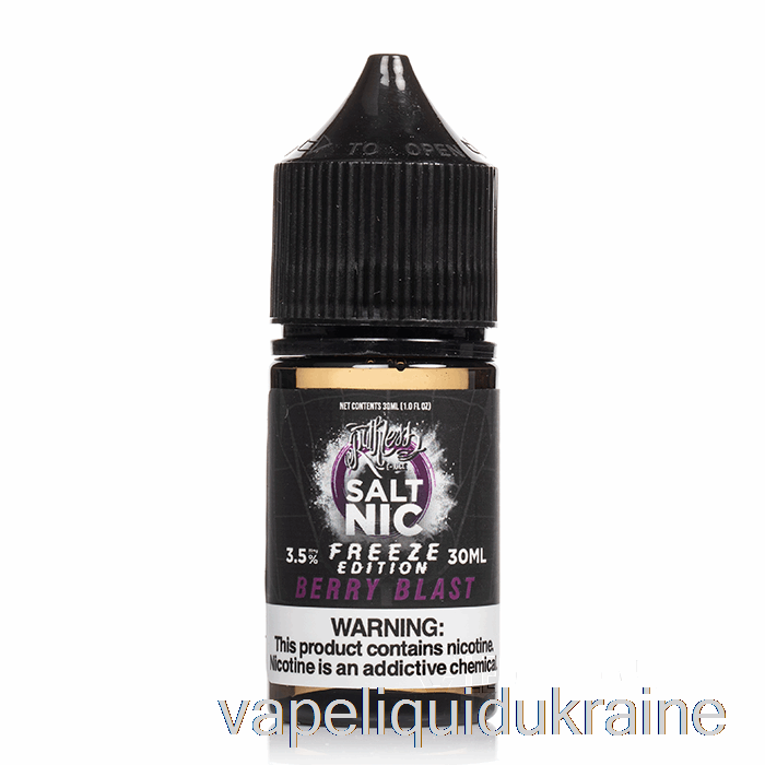 Vape Liquid Ukraine Freeze - Berry Blast Salts - Ruthless - 30mL 50mg